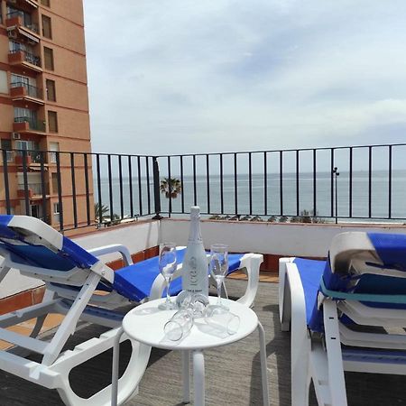 Atico Primera Linea Marina Beach Fuengirola Bagian luar foto