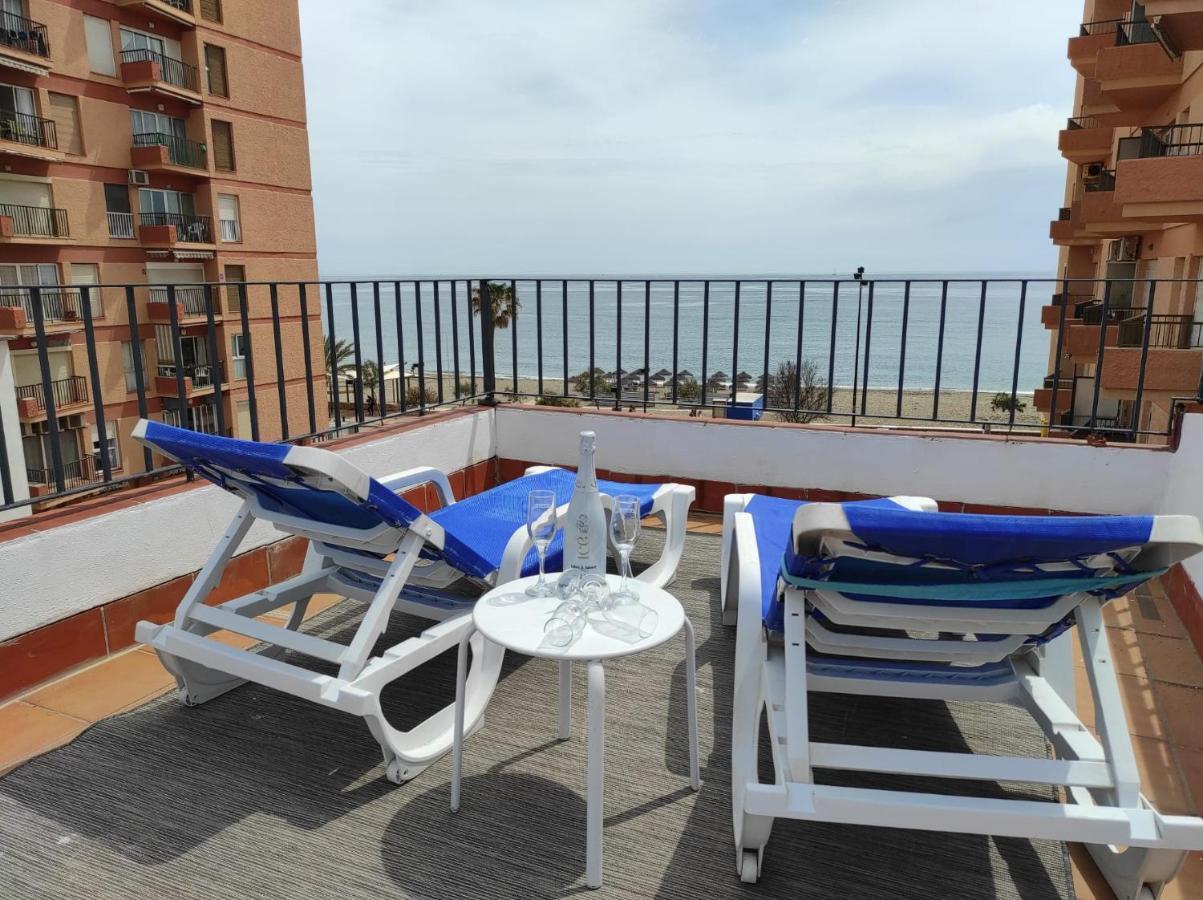 Atico Primera Linea Marina Beach Fuengirola Bagian luar foto