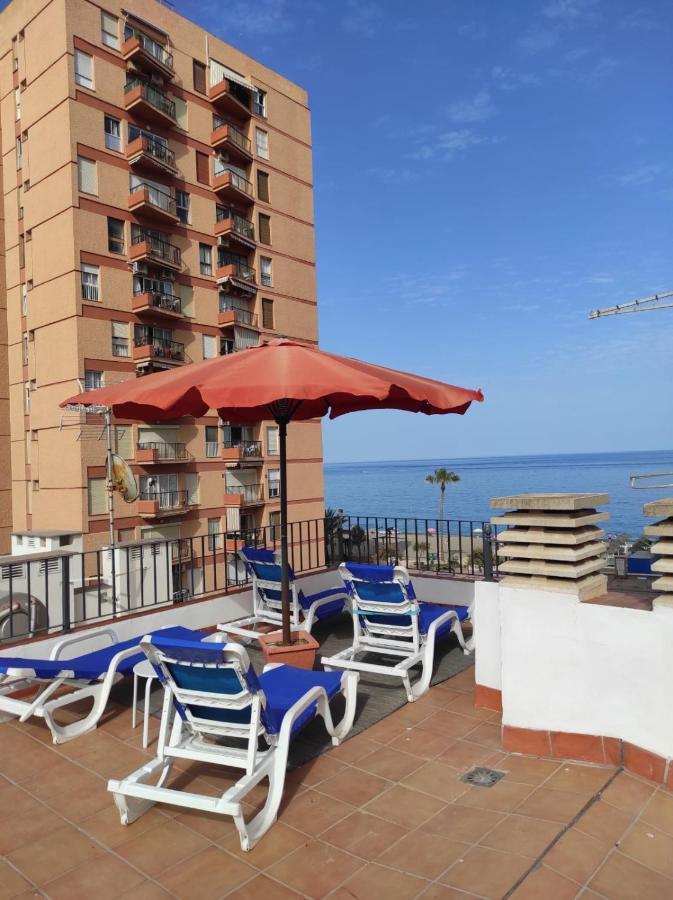Atico Primera Linea Marina Beach Fuengirola Bagian luar foto